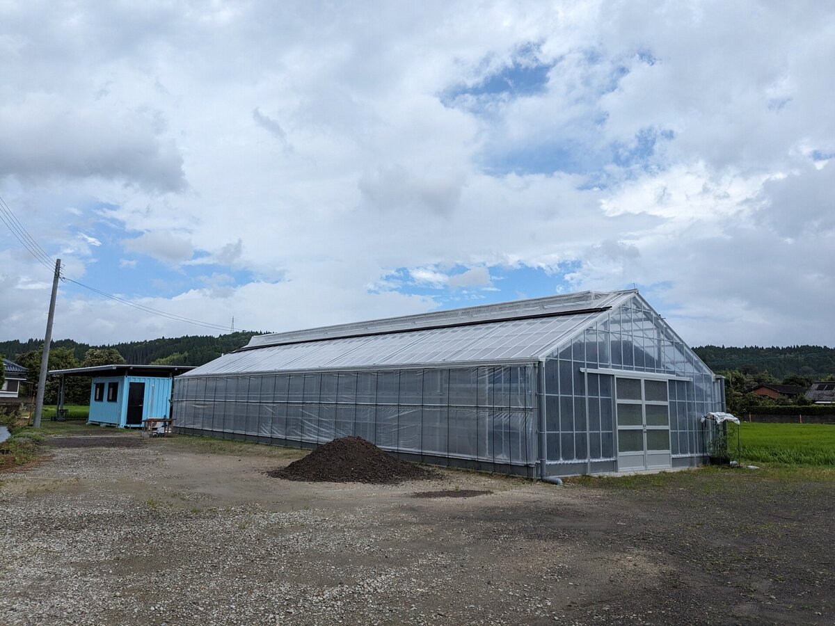 K様 フィルム温室外観